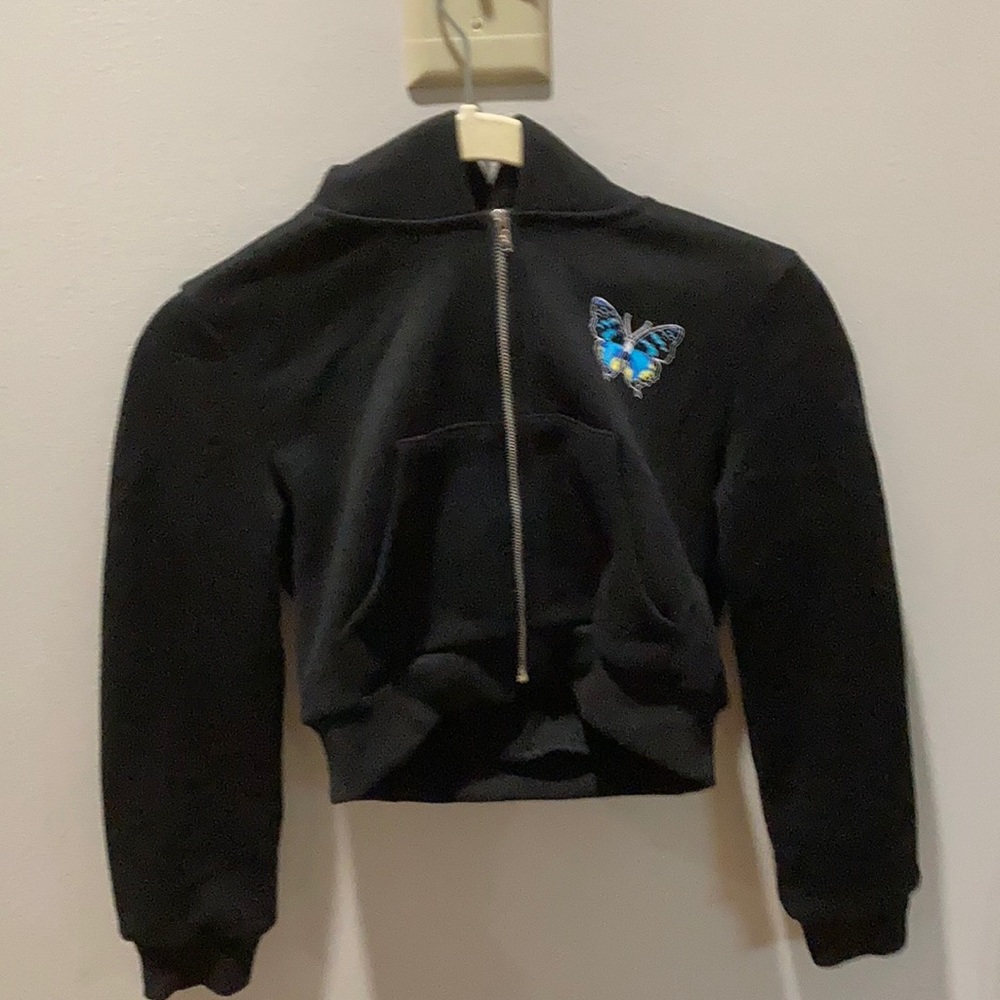 Kids cropped sweatshirt